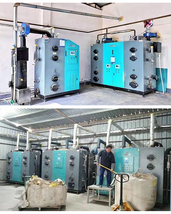 biomass steam generator Installation